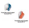 PANEL MOUNTED ANGLED SOCKET IP55 & IP67